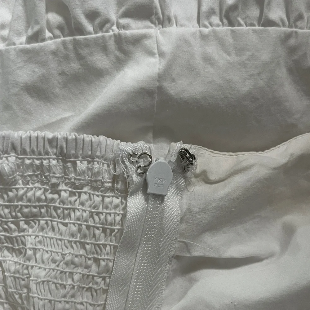 Banana Republic White Tiered dress - Picture 5 of 8